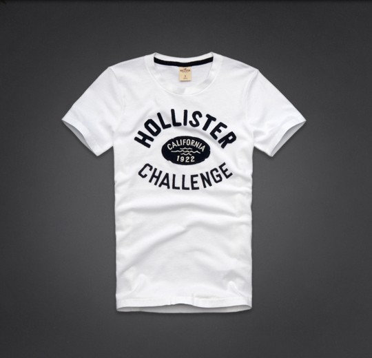 T-shirt Hollister Homme Blanc